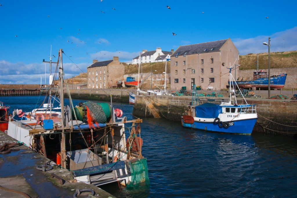 Burghead Harbour and Fort