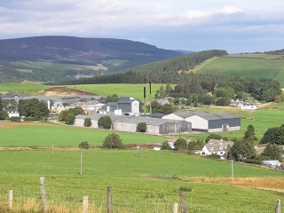 Glenlivet Distillery and Blairfindy Castle Glenlivet Distillery and Blairfindy Castle